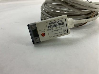 SMC PS1000-R07L PRESSURE SENSOR AIR CHECKER