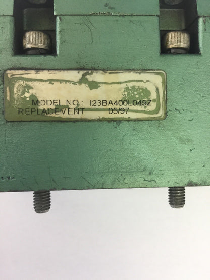 NUMATICS 123BA400L049Z PNEUMATIC VALVE 236-384B 24 VDC 4.0 WATTS