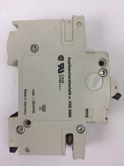 ABB S 281 K 4 A CIRCUIT BREAKER 1 POLE E76126 277/480 VAC