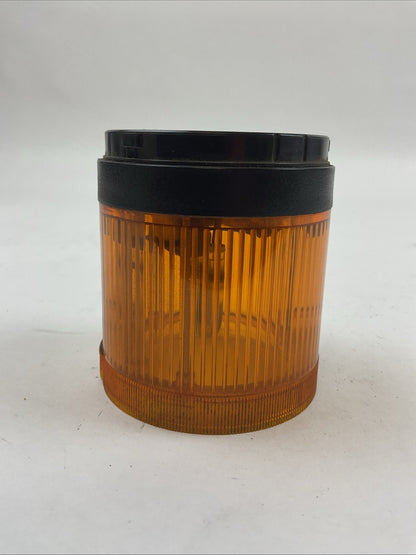 ALLEN BRADLEY 855T-B24BR5 SER C 24V AC/DC 180mA AMBER STROBE LIGHT TYPE 4,4X,13