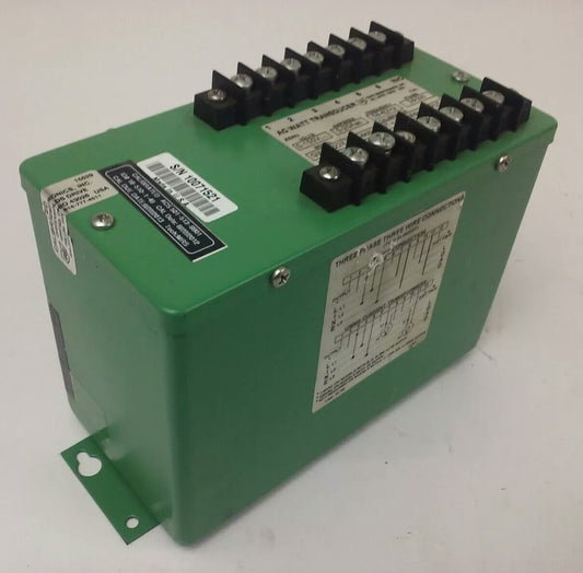 OHIO SEMITRONIC, GW5-022E AC WATT TRANDUCER, 3PH, 3W, TWO ELEMENT, 0-150V, 0-20A