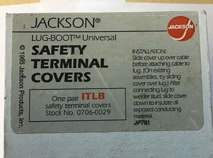 JACKSON LUG-BOOT UNIVERSAL SAFETY TERMINAL COVERS ITLB***LOTOF2***