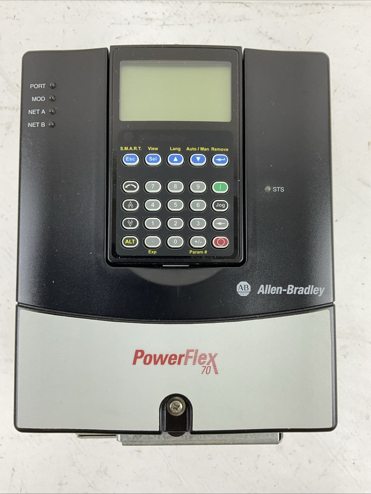 ALLEN BRADLEY 20AD8P0A3AYNNNC0 AC DRIVE POWER FLEX 70 SER A FW 5.001