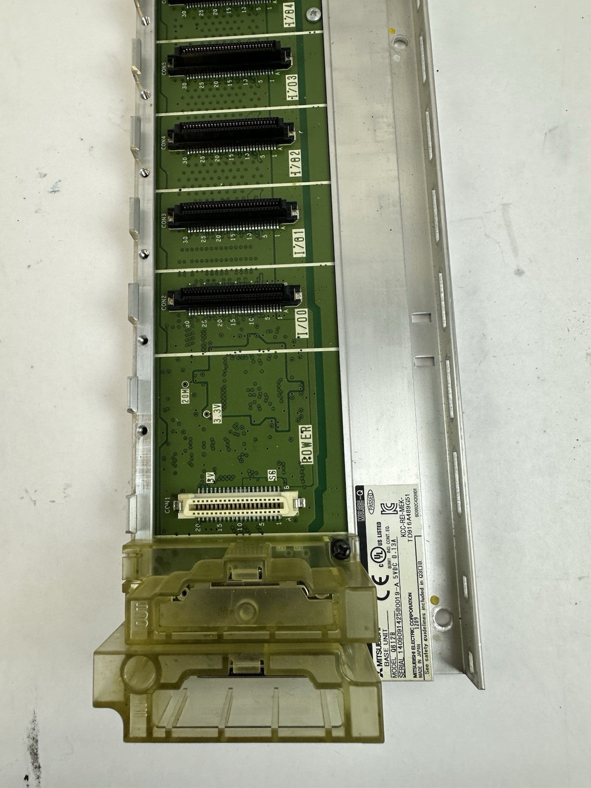 MITSUBISHI Q612B BASE CHASSIS 12 SLOT RACK Q SERIES PLC MELSEC Q612B