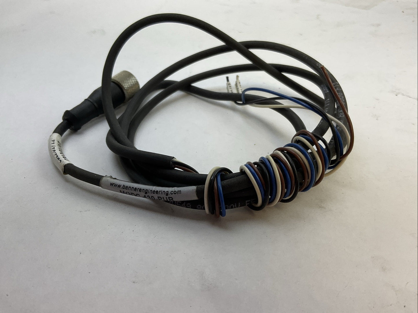 BANNER MQDC-430-PUR CORDSET
