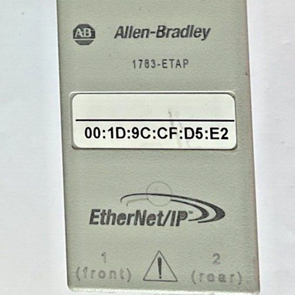 ALLEN BRADLEY 1783-ETAP 3PORT ETHERNET/IP TAP FW:2.002 SER.A