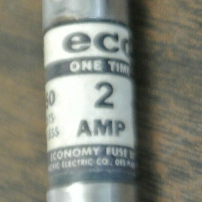 LOT of 4 / ECONOMY / ECO / FPE MOL-2 MIDGET FUSE / 2A / 250V  MOL2