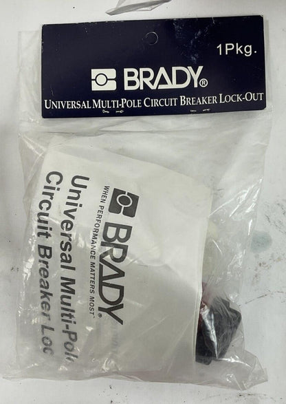 BRADY LOCK OUT TAG OUT KIT  PICTURES SHOW INCLUDED ITEMS. SEE DESC. FOR PART#'S