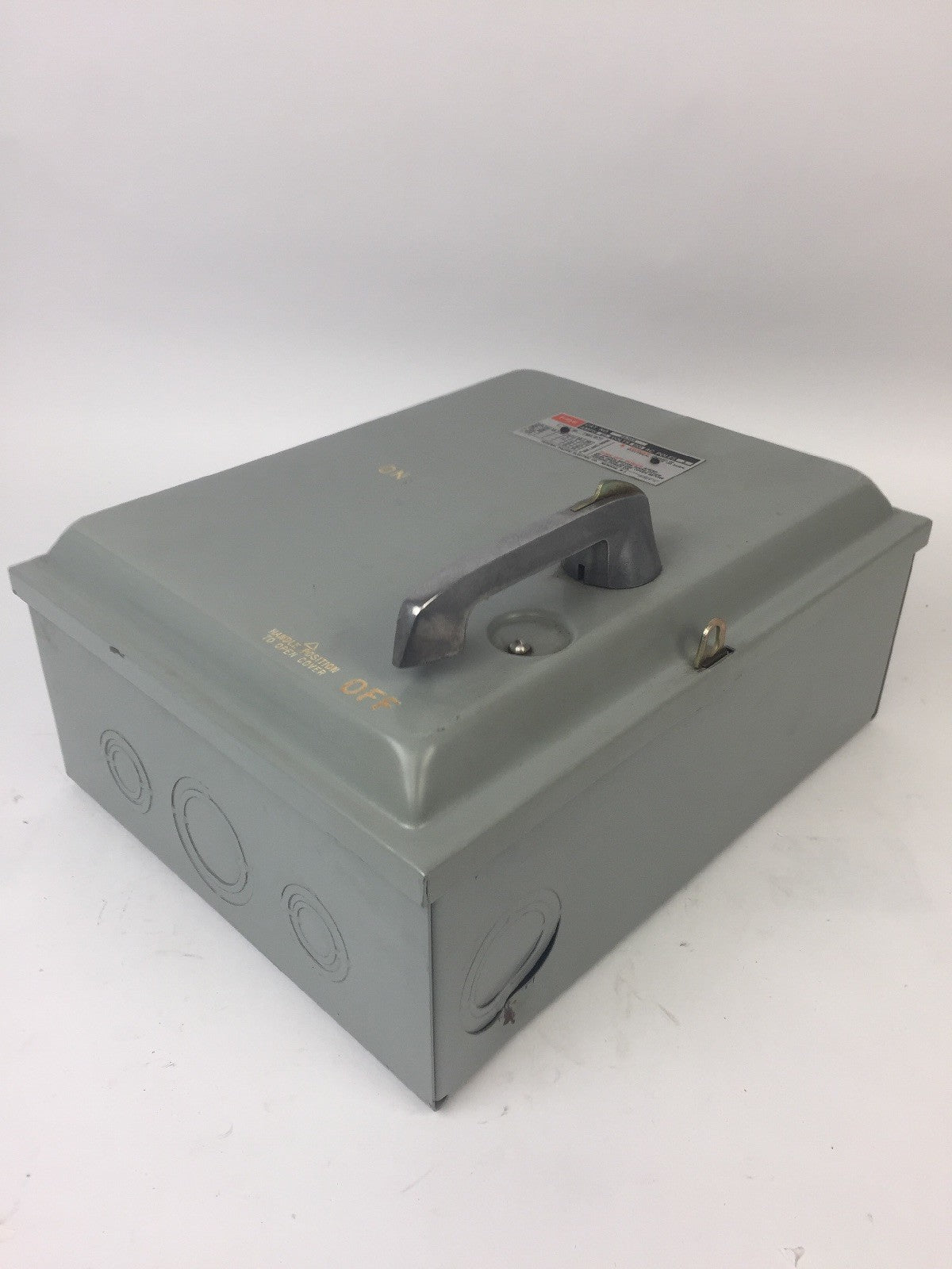 FPE 5636R HEAVY DUTY SAFETY SWITCH 60A 600VAC 3 POLE 50HP FEDERAL PACIFIC ELECTR