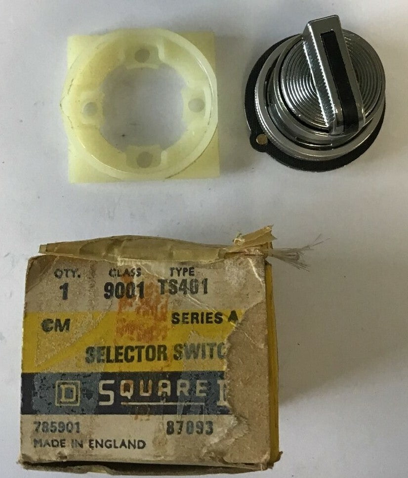 SQUARE D 9001 TRS401 SELECTOR SWITCH  SER.A