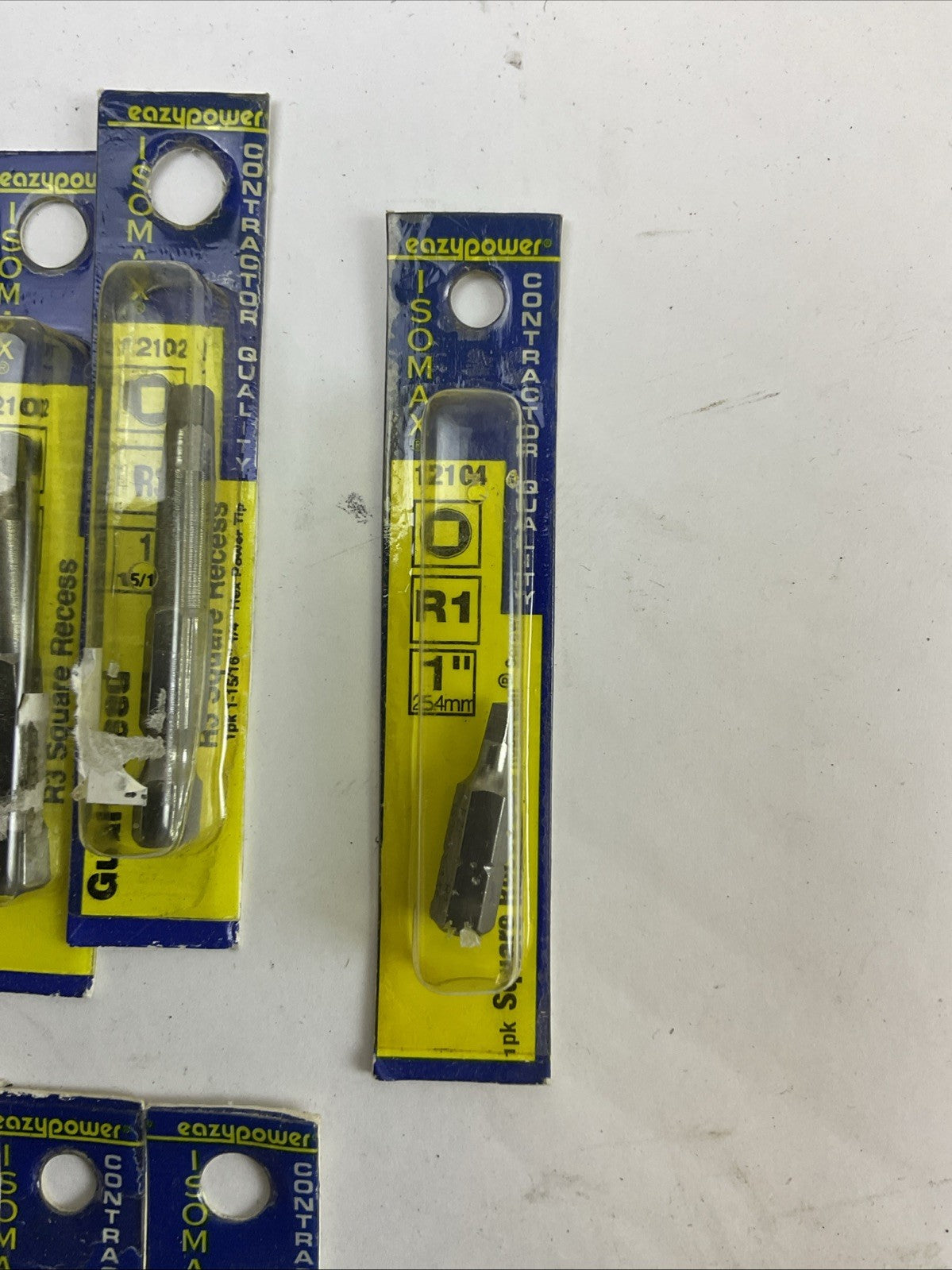 EAZYPOWER ISOMAX CONTRACTOR QUALITY SQUARE RECESS BIT LOT