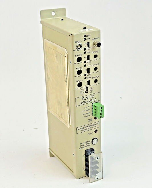 TOLEDO TRANSDUCERS - TLM-1 - TLM I/O LOAD MODULE - .1A@120VAC, .05A@240VAC