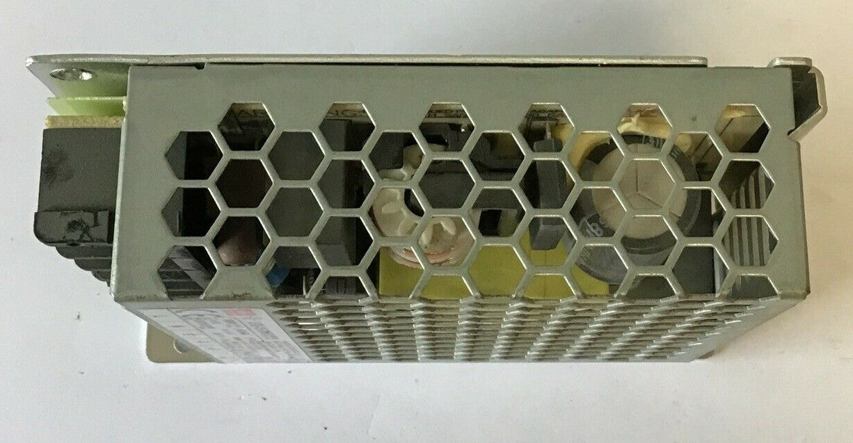 MEAN WELL LRS-35-24 SWITCHING POWER SUPPLY 100-240VAC 0.74A 50/60HZ 24VDC
