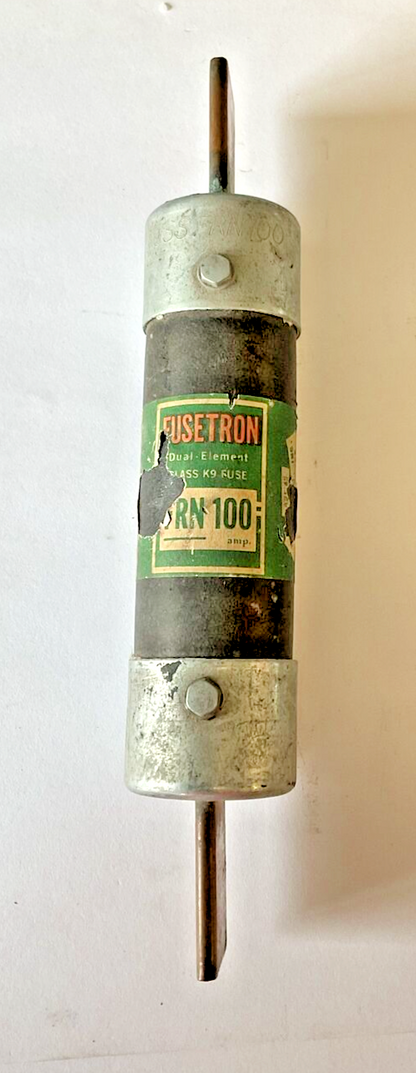 FUSETRON FRN-R100(2) FRN100(3) FUSE 100AMP CLASS RK5 ***LOTOF5**