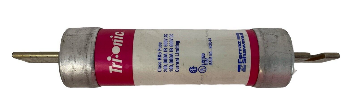 FERRAZ SHAWMUT TRS110R TRI-ONIC SMART SPOT DUAL ELEMENT FUSE 600V 110AMP