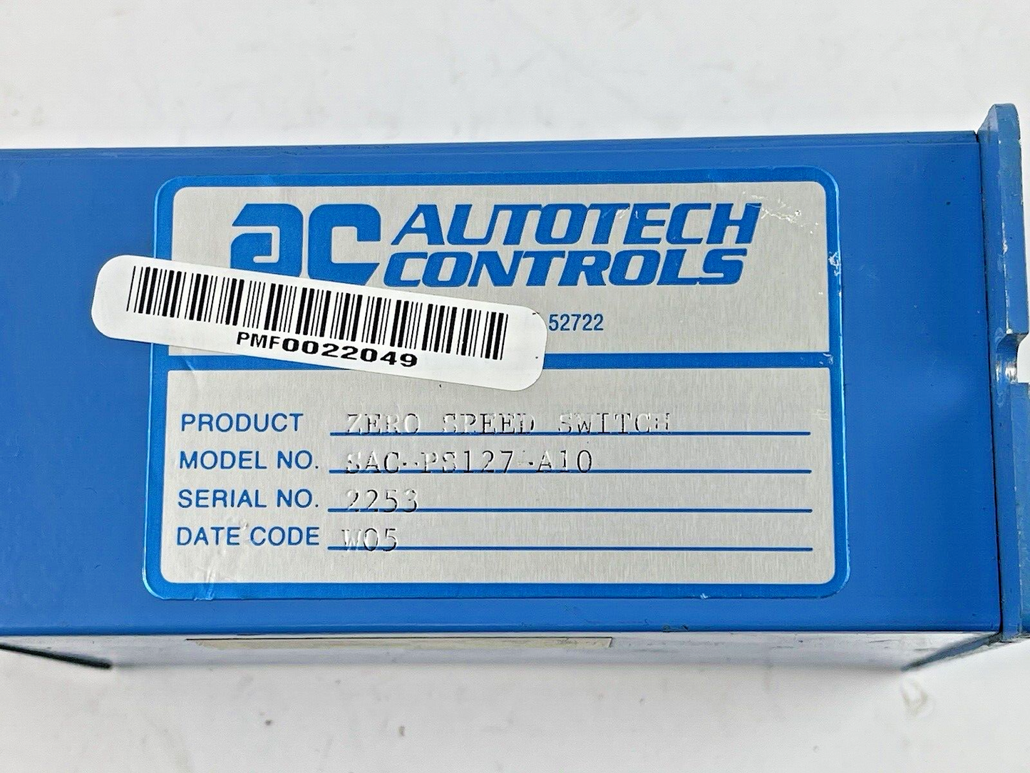 AUTOTECH CONTROLS  - SAC-PSI127-A10 - ZERO SPEED SWITCH - PS-127A