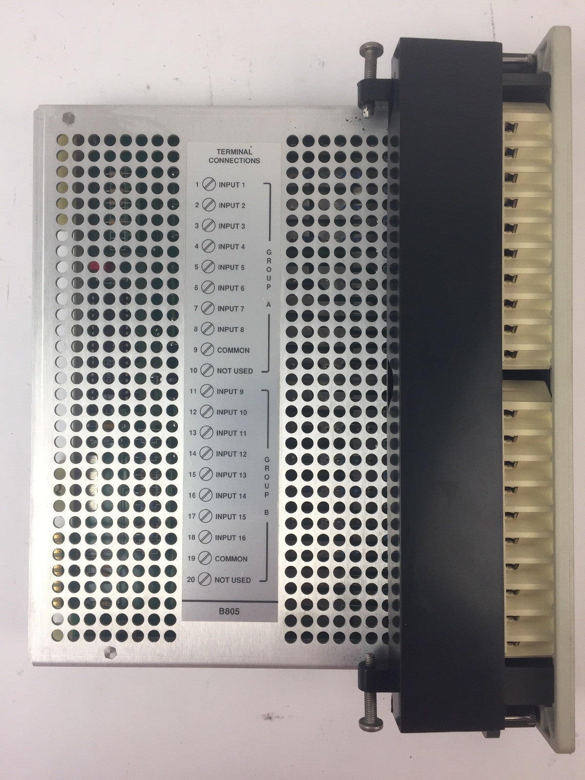 AEG MODION SCHNEIDER AS-B805-016 INPUT MODULE 115VAC
