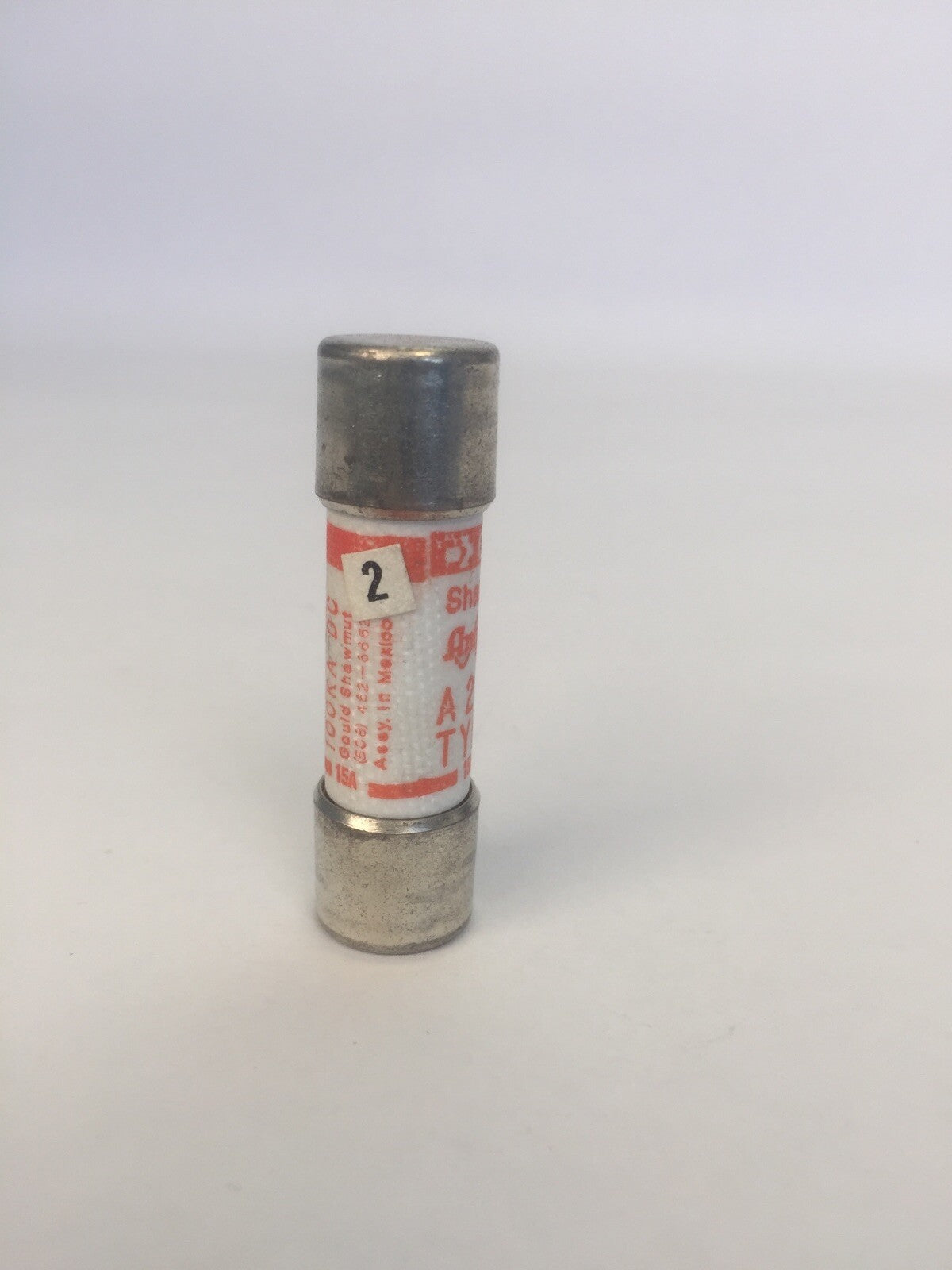 GOULD SHAWMUT AMP-TRAP A2Y15 FUSE 15AMP 250VAC 500VDC (LOT OF 5)