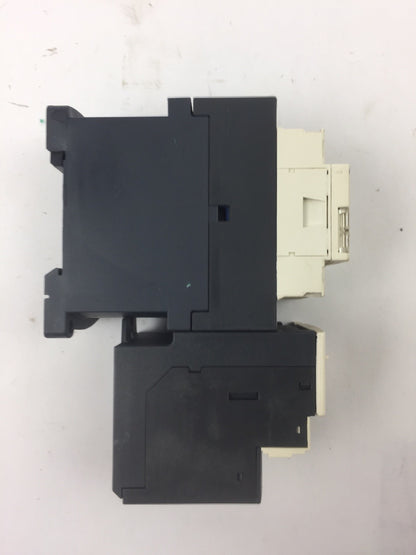 TELEMECANIQUE LC1D12BD CONTACT 25A LAD4TBDL 24V LRD07 OVERLOAD RELAY 1.6-2.5A
