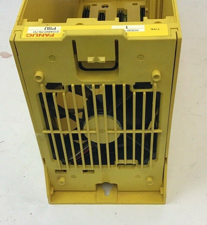 FANUC A05B-2400-C060 2SLOT RACK CHASSIS W/ FAN A02B-0260-C021