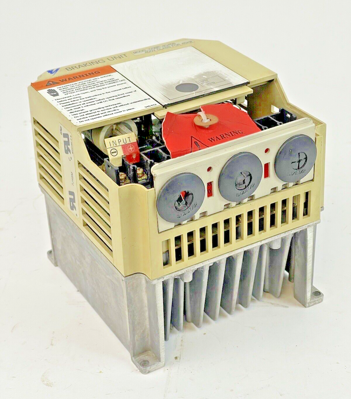 YASKAWA - CDBR-4045B - BRAKING UNIT - 400V CLASS FOR 45KW - INPUT: DC 510-660V