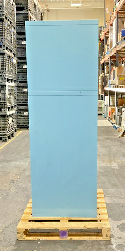 STANELY VIDMAR 6 DRAWER CABINET WITH TOP CABINET SHELF DIVIDERS VARY **NO KEY**