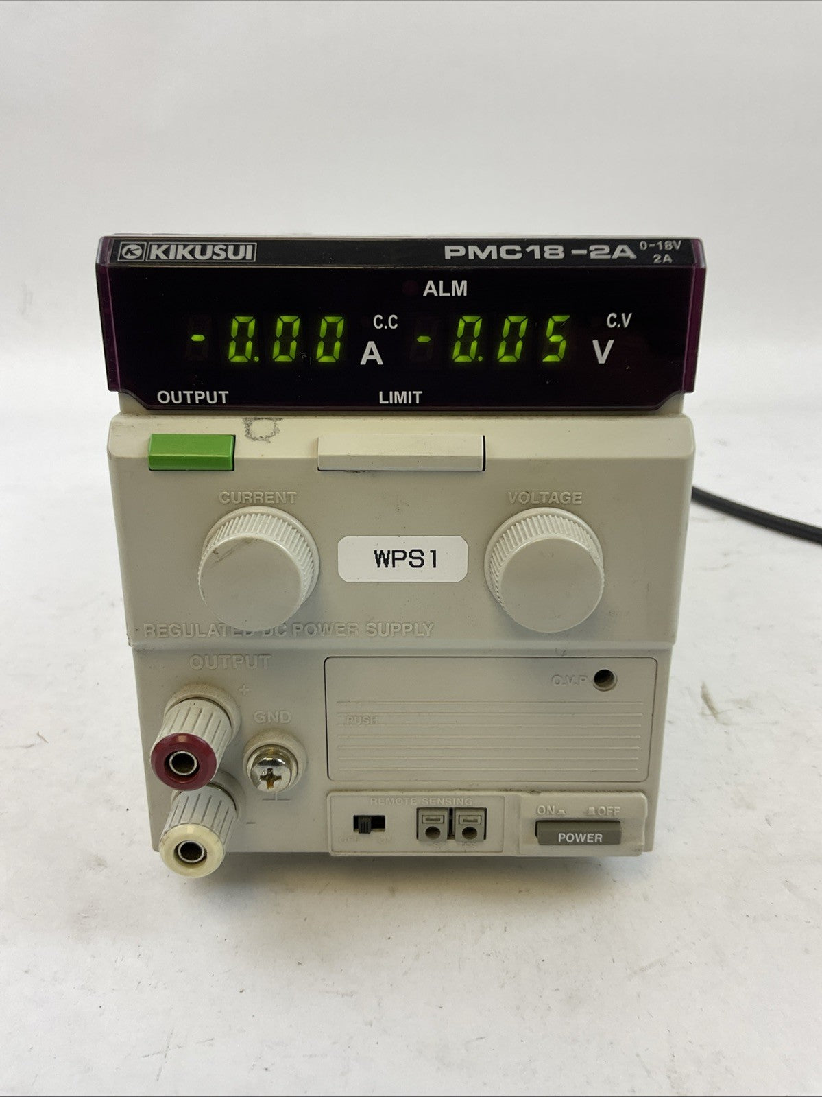 KIKUSUI PMC18-2A INPUT 100VAC OUTPUT 18VDC 2A POWER SUPPLY