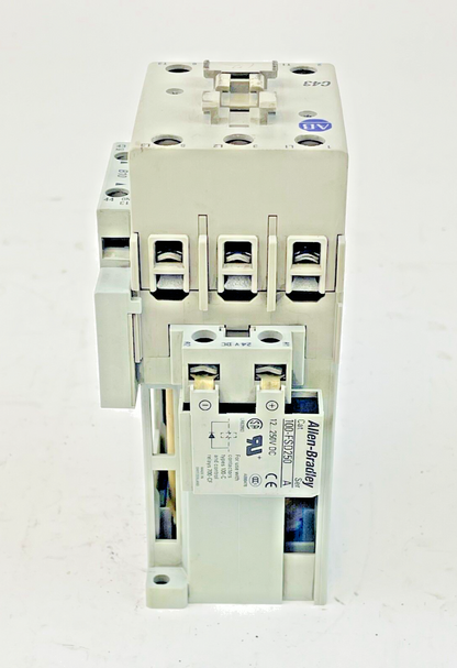 ALLEN BRADLEY - 100-C43Z*00 SER. A 25VDC COIL - 100-S SER. B - 100-FSD250 SER. A