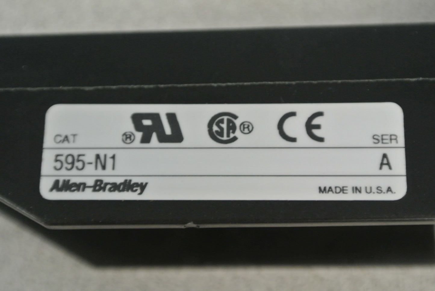 ALLEN-BRADLEY 595-N1 AUXILIARY CONTACT ADAPTER KIT / 200A & 400A DISCONN. SWITCH