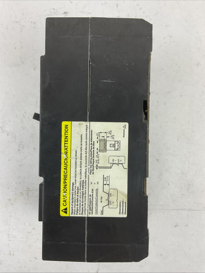 SQUARE D KAL36150 600VAC 250VDC 150AMP TYPE S2 3POLE CIRCUIT BREAKER