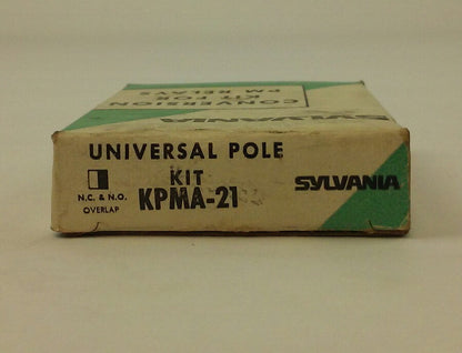 SYLVANIA KPMA-21 CONVERSION KIT FOR PM RELAYS UNIVERSAL POLE KIT *NSFP*