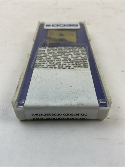 SECO X4GK2503020-0200LN-MC CP500 CARBIDE INSERT (BOX OF 2)
