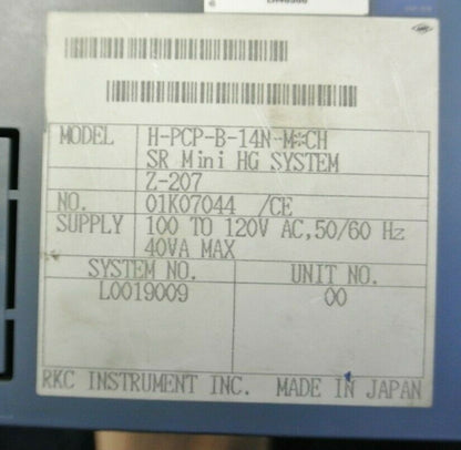 RKC INSTRUMENT / FAREX SRM / H-PCP-B-14N-M*CH / POWER CPU MODULE 100-120VAC 40VA