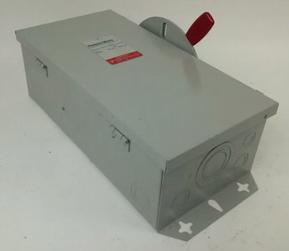 THOMAS & BETTS RHD361NF-TB SAFETY SWITCH 3P 30A 600V 30HP TYPE 3R RAINPROOF