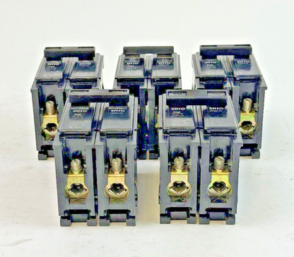 THOMAS & BETTS *LOT OF 5* TB245 - COM TRIP CIRCUIT BREAKERS -2 POLE/20 A/240 VAC