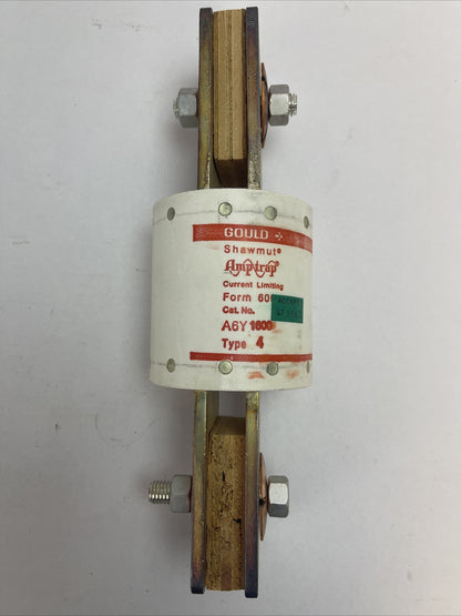 GOULD SHAWMUT A6Y1600 AMP-TRAP CURRENT LIMITING FUSE 600VAC 1600AMP TYPE 4 FORM