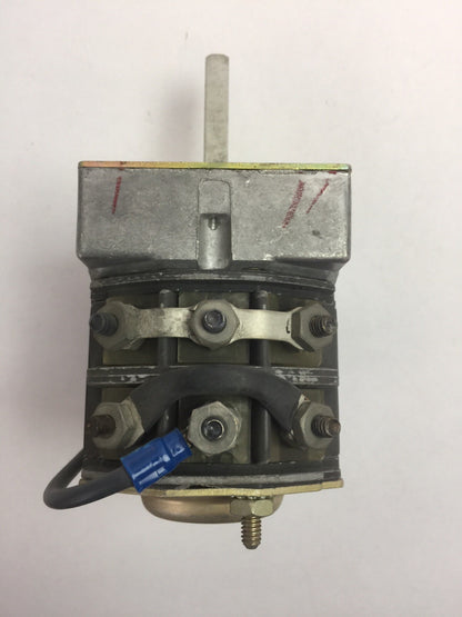 WESTINGHOUSE 505A702G04 TYPE W2 SWITCH 600V 20A ROTARY SWITCH NO HANDLE