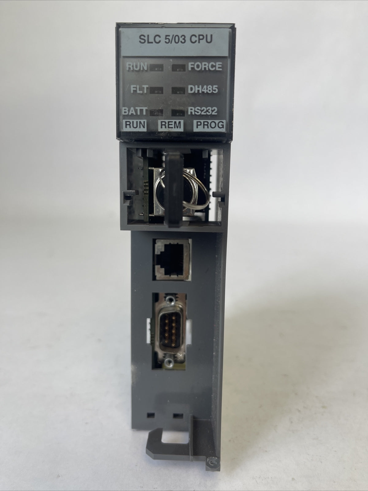 ALLEN BRADLEY 1747-L532 SER D PROC REV 4 PROCESSOR UNIT 1747-OS302 SER A FRN 9