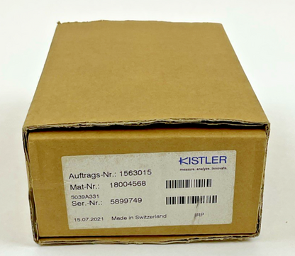 KISTLER 5039A331 CHARGE AMPLIFIER 45VDC