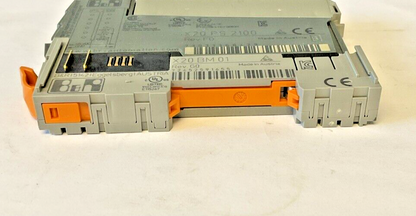 B&R AUTOMATION PLC MODULE POWER SUPPLY X20 PS 2100 REV.F0 X20BM01 REV.G0