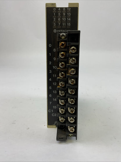 HITACHI POM-TP OUTPUT MODULE 33017816-5 (MISSING LOCKING TABS)