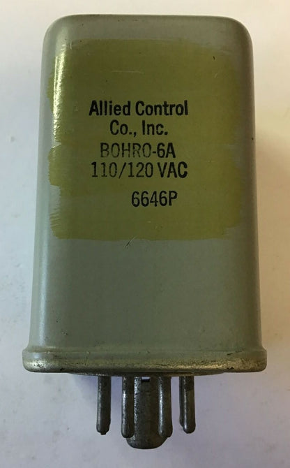 ALLIED CONTROL B0HR0-6A 110/120VAC BOHRO-6A