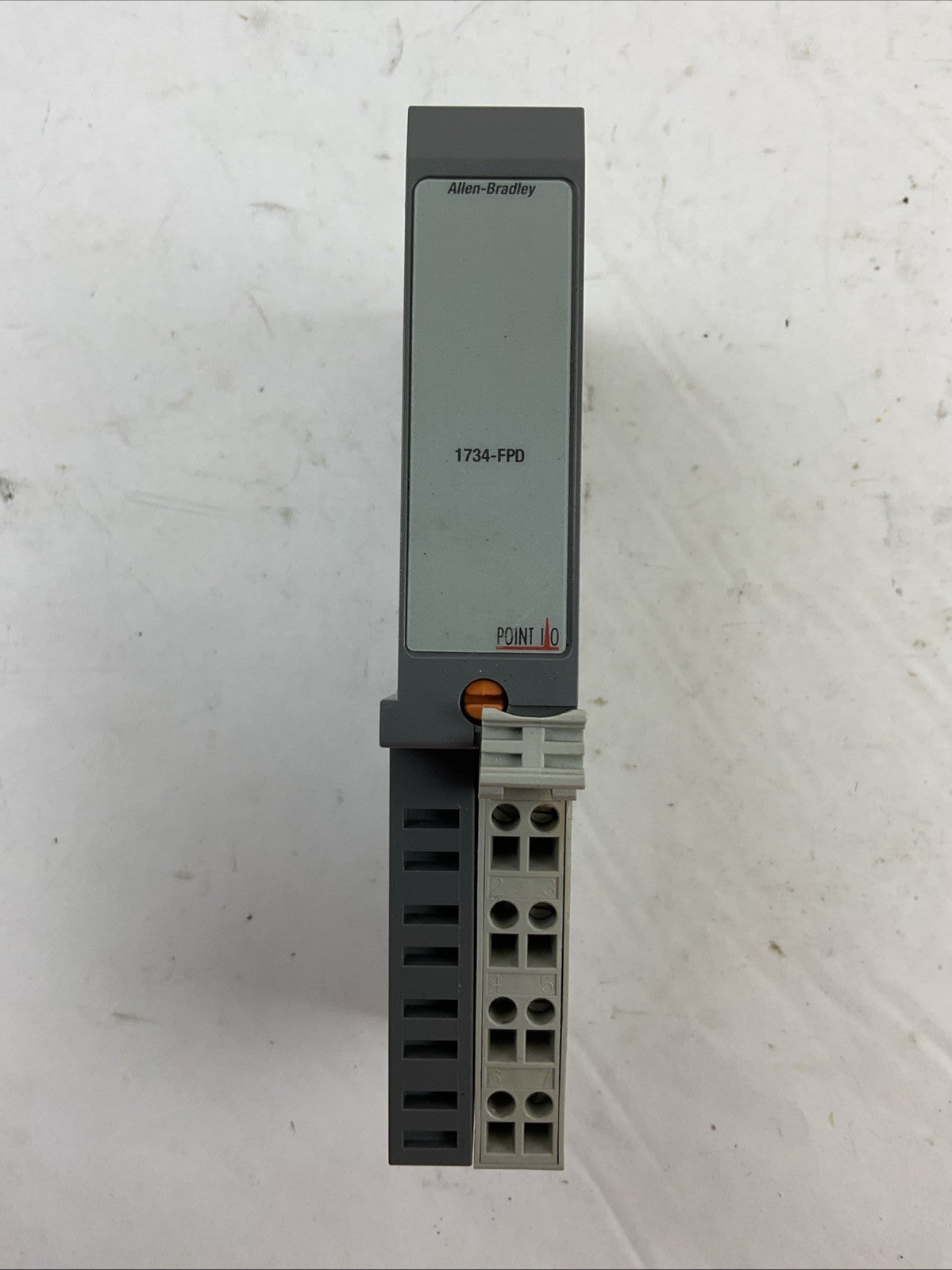 ALLEN BRADLEY 1734-FPD SER B FIELD POWER DISTRIBUTOR 24VDC 120/240VAC 1734-RTB
