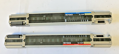 KEYENCE SL-V23F TRANSMITTER AND RECIEVER 24VDC 78MA VER.3 9.1MS TYPE4