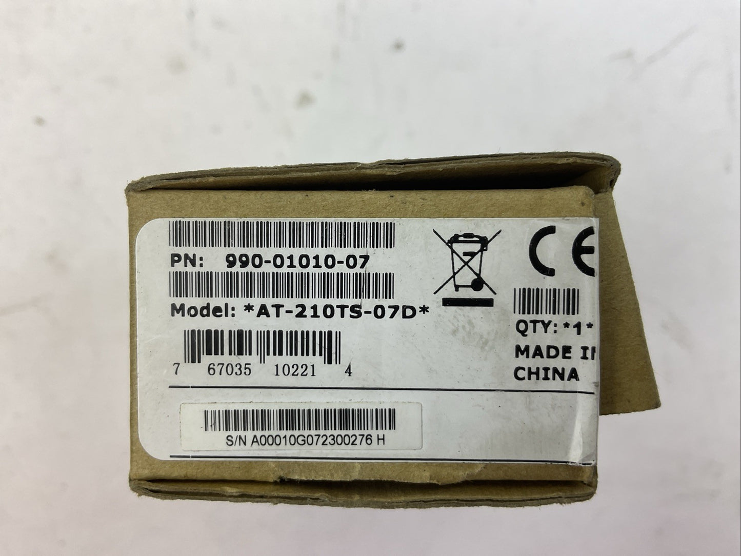 ALLIED TELESYN 990-01010-07 AT-210TS-07D CENTRECOM 210TS TWISTED PAIR TRANSCEIVE