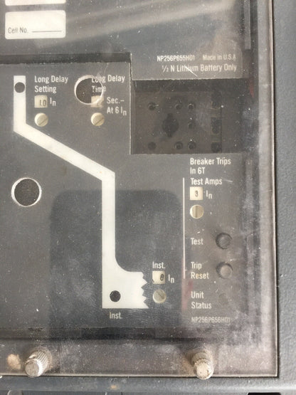 WESTINGHOUSE SPB100 POW-R BREAKER 2500 AMP? 4 POLE T51BLI DIGITRIP RMS 500