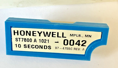 HONEYWELL ST7800 A 1021 7800 SERIES BURNER CONTROL 10SEC TIMER REV.A