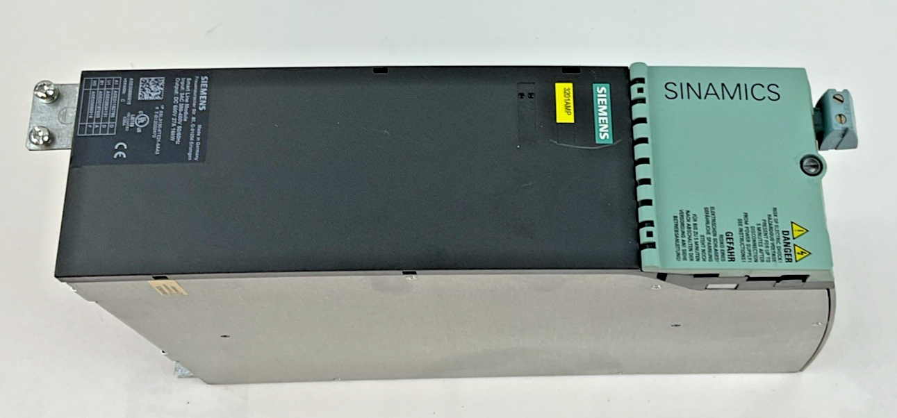 SIEMENS 6SL3130-6TE21-6AA3 SMART LINE MODULE 27A 16KW 480V 50/60HZ