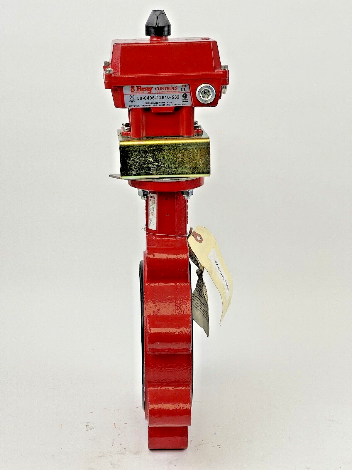 BRAY 50-0406-12610-532 VALVE STATUS MON/ 20-0600-92801 - 6" BV/MANUAL HANDLE