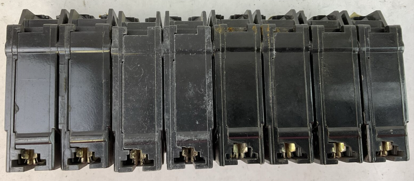 GE THQL2140 40AMP 120/240VAC 2POLE CIRCUIT BREAKER (LOT OF 4)